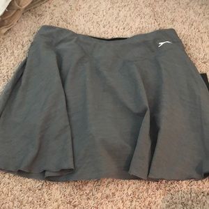 grey slazenger tennis skirt